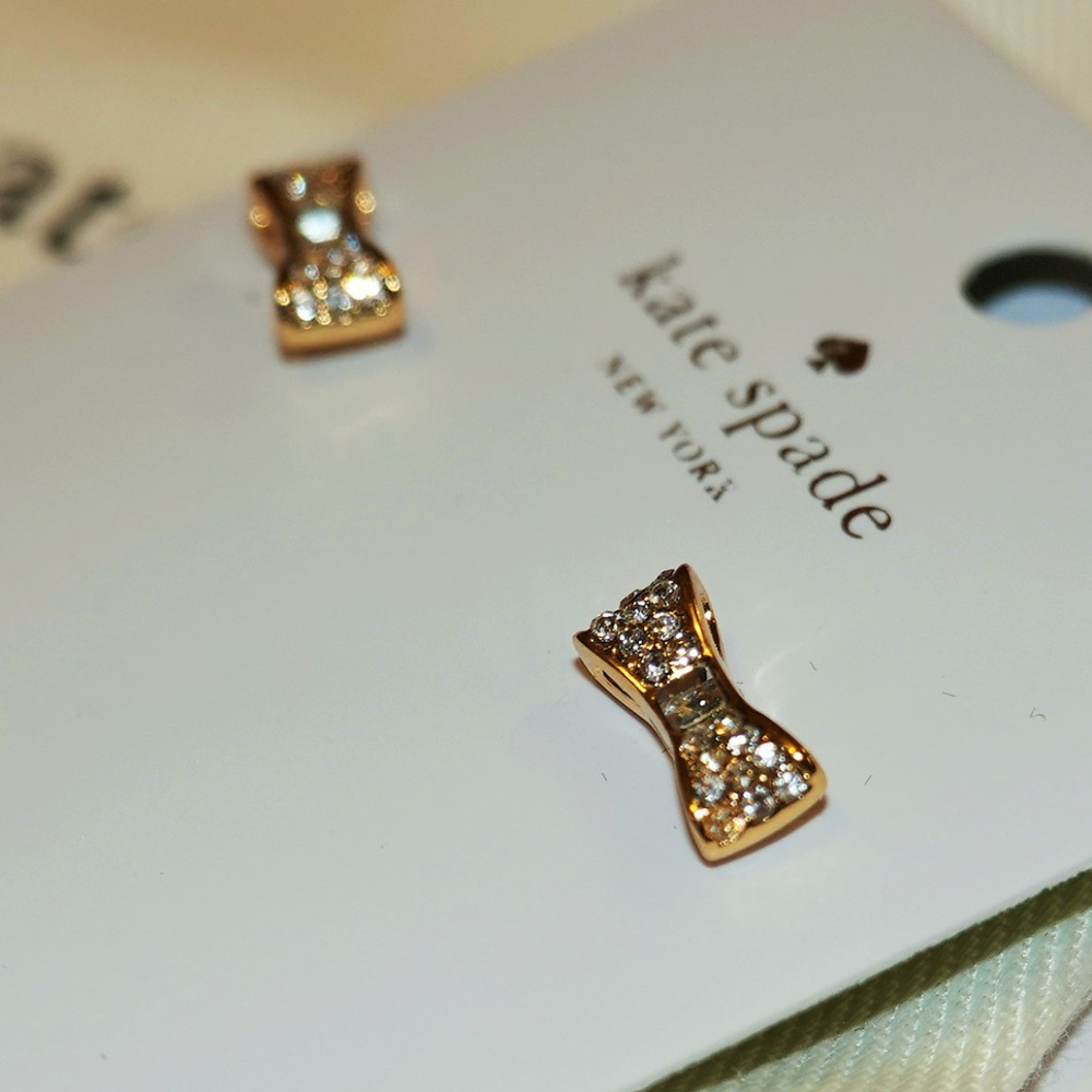 Kate Spade Ready Set Bow Earrings - Picture 3 of 5